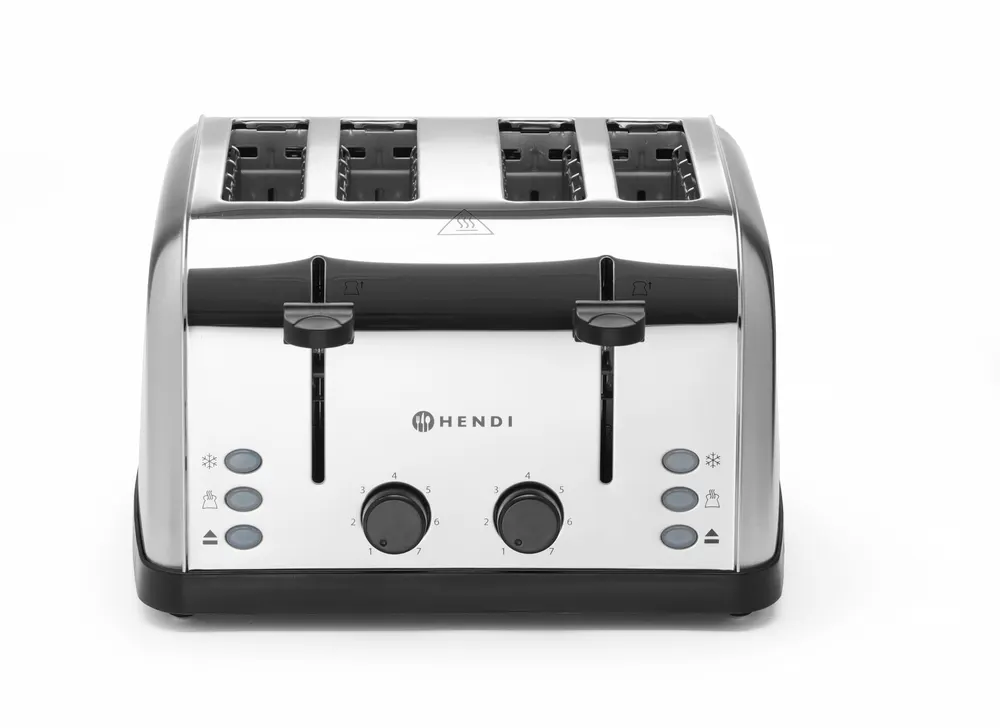 Toaster 4-slice, HENDI, 240V/1500W, 295x335x(H)180mm