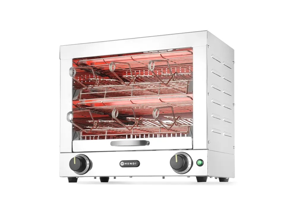 Vis Multi Toaster 6 tongs, HENDI, 230V/3000W, 450x390x(H)400mm, bilde 3