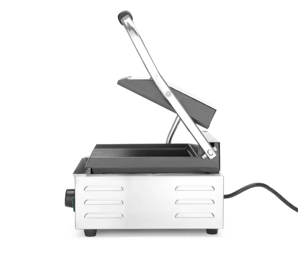 Vis Contact grill – single version, HENDI, ribbed top and bottom, 230V/1800W, 310x375x(H)216mm, bilde 5