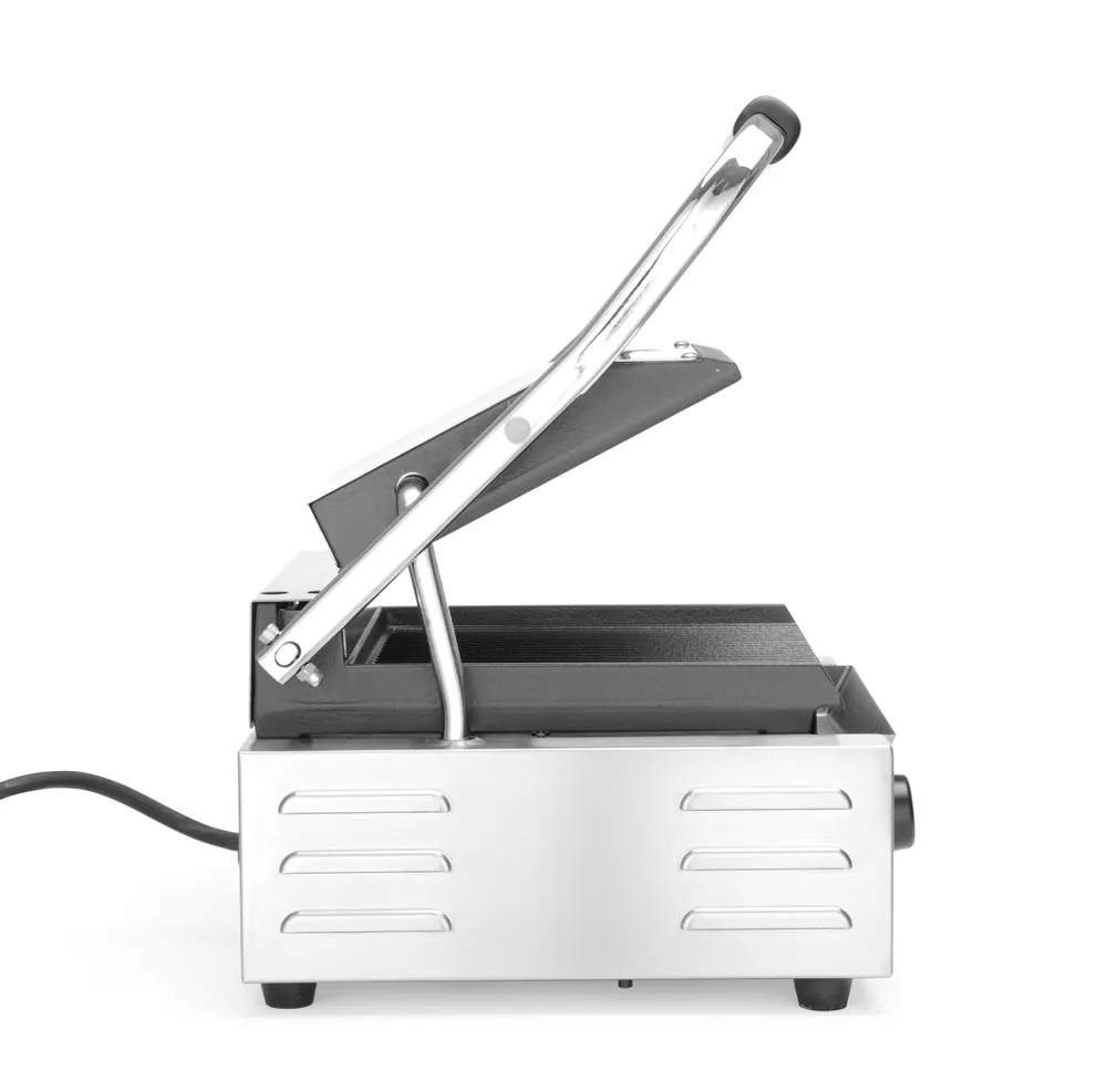 Vis Contact grill – single version, HENDI, ribbed top and bottom, 230V/1800W, 310x375x(H)216mm, bilde 2