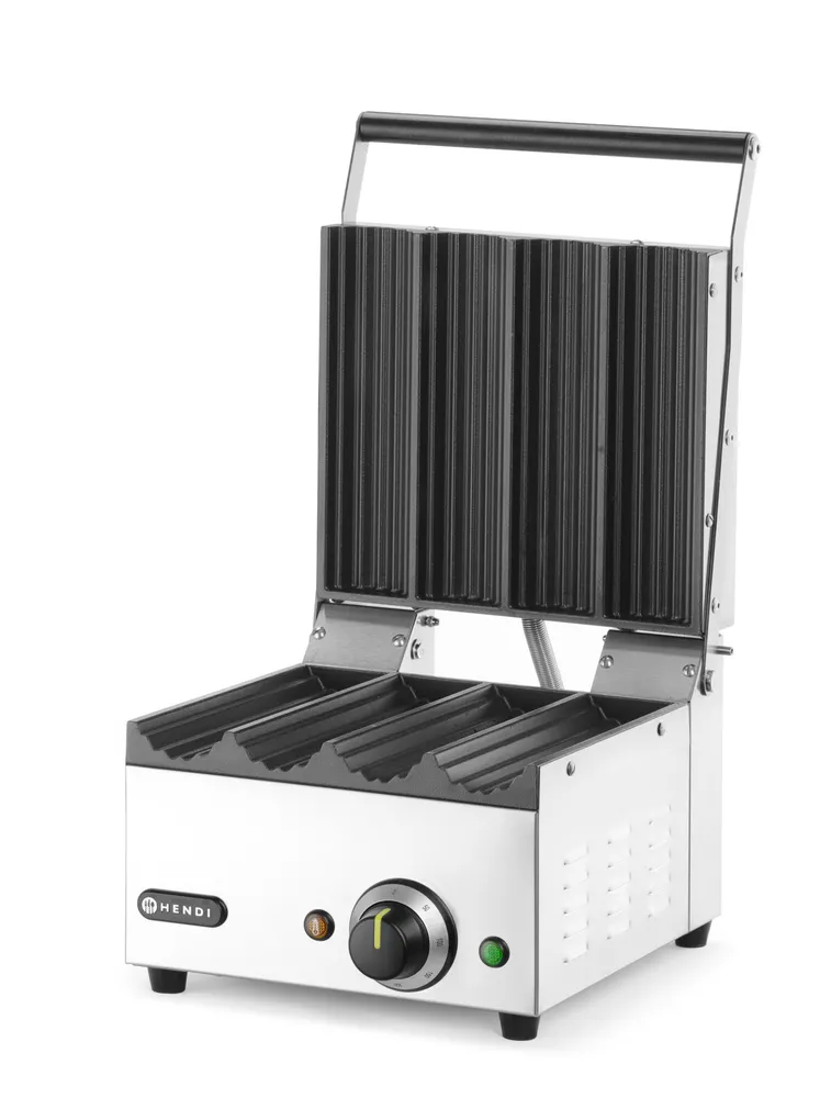 Vis Contact grill for hot dogs and wraps, HENDI, 230V/1800W, 385x285x(H)254mm, bilde 3