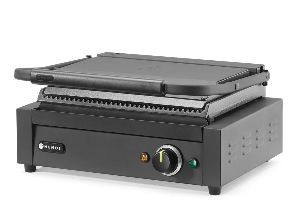 Vis Contact grill Panini, HENDI, Black, 220-240V/2200W, 430x375x(H)216mm, bilde 2