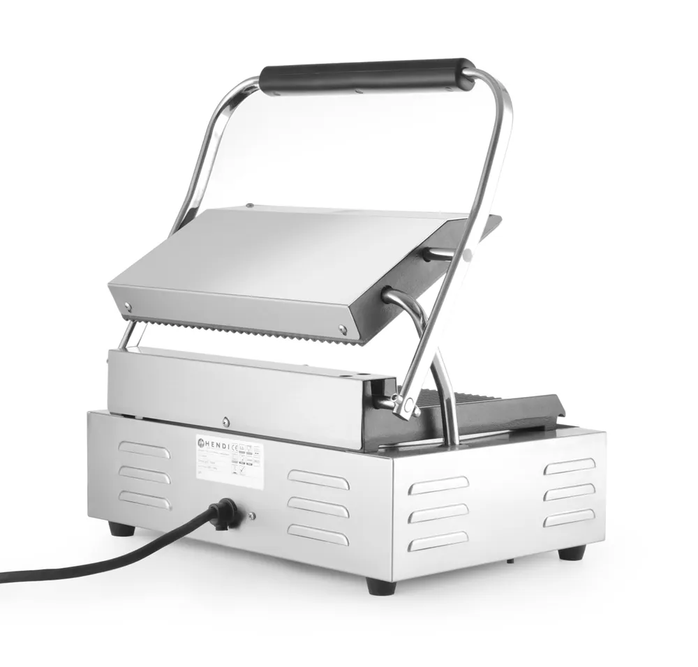 Vis Contact grill Panini, HENDI, Silver, 220-240V/2200W, 430x375x(H)216mm, bilde 5