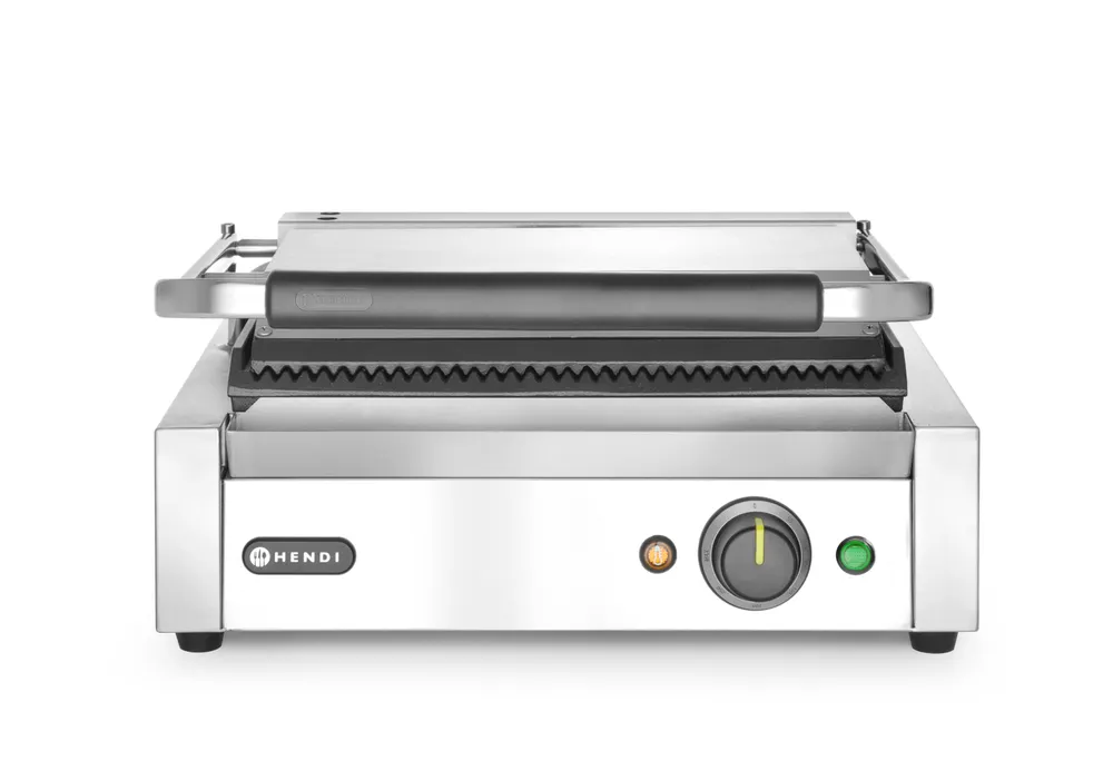 Vis Contact grill Panini, HENDI, Silver, 220-240V/2200W, 430x375x(H)216mm, bilde 4