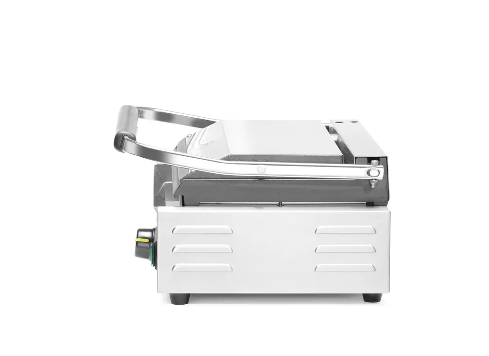 Vis Contact grill Panini, HENDI, ribbed top and smooth bottom, 230V/2200W, 430x375x(H)216mm, bilde 5