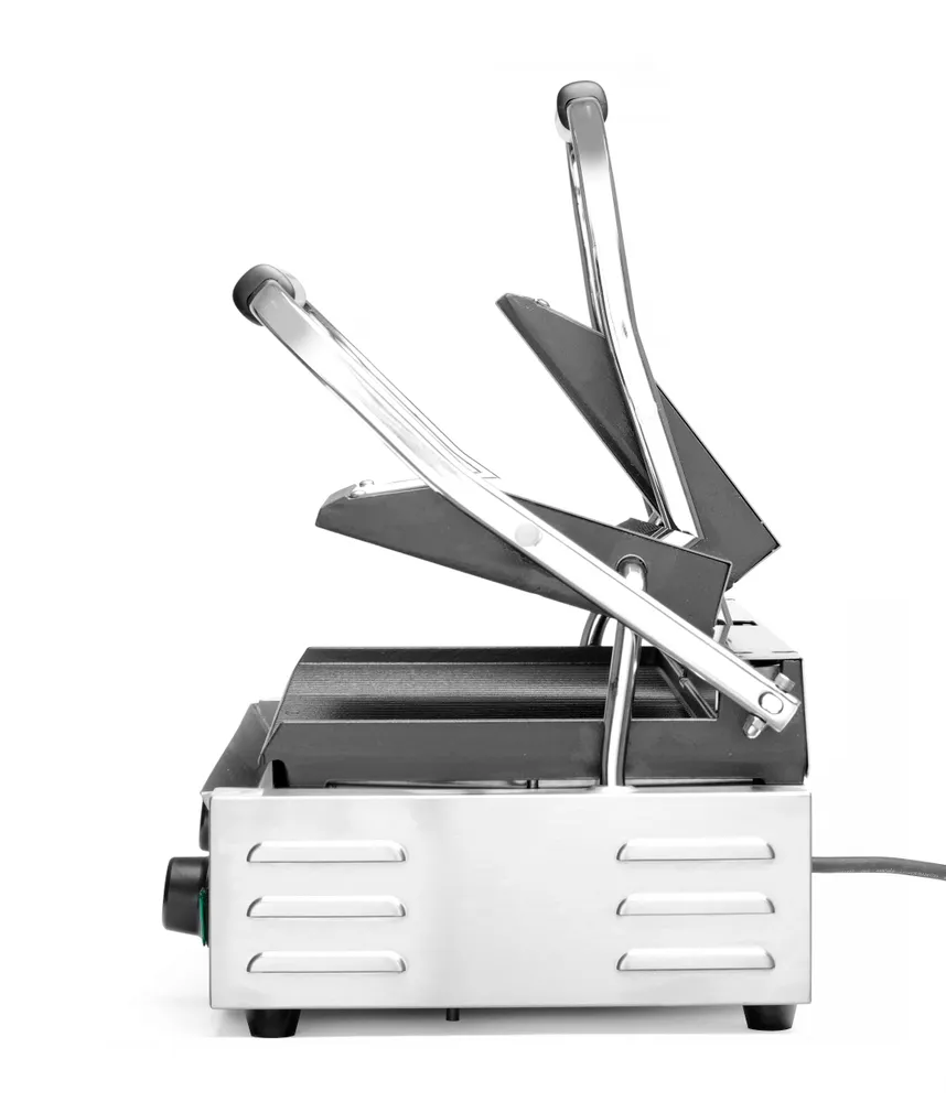 Vis Contact grill, double grill, HENDI, ribbed top and bottom, 230V/3600W, 570x375x(H)216mm, bilde 4