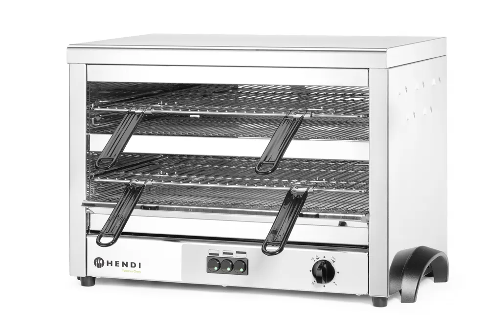 Vis Quartz salamander MAXI GN 1/1, HENDI, 400V/4500W, 682x528x(H)455mm, bilde 2
