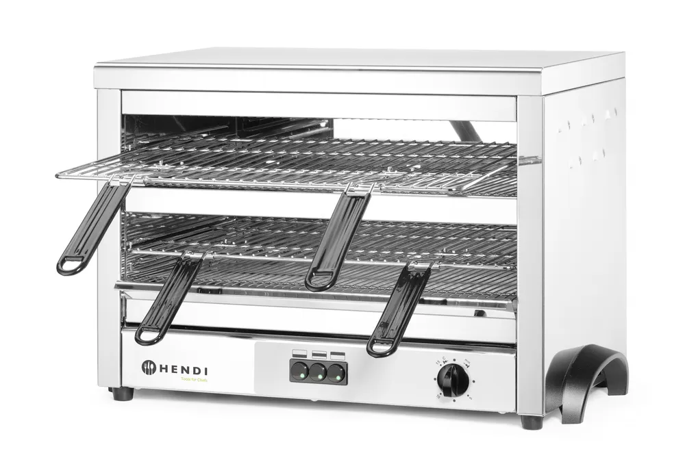 Vis Quartz salamander MAXI GN 1/1, HENDI, 400V/4500W, 682x528x(H)455mm, bilde 3
