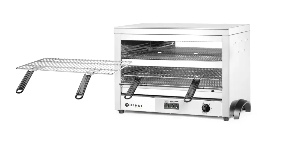 Vis Quartz salamander MAXI GN 1/1, HENDI, 400V/4500W, 682x528x(H)455mm, bilde 4