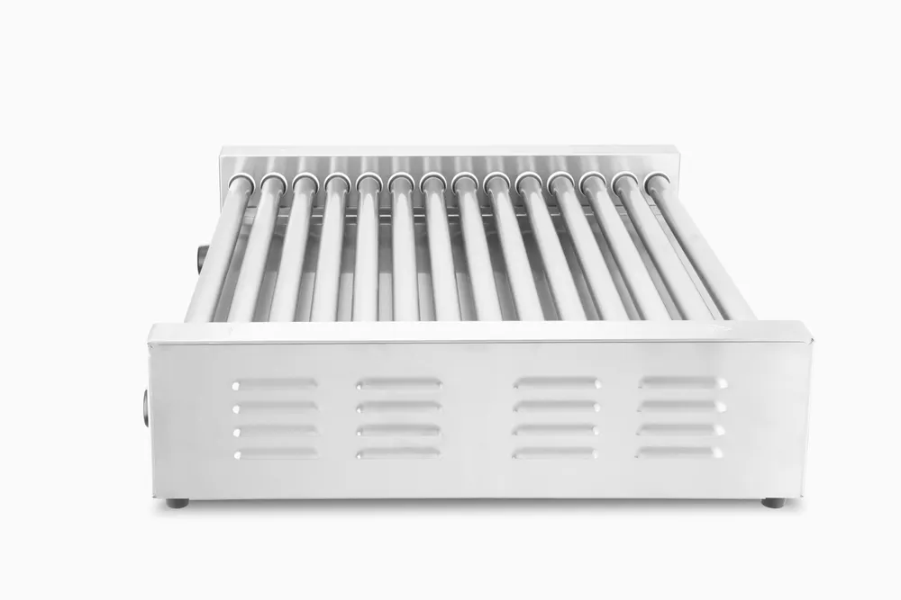 Vis Sausage rolling grill XL - 2 zones, HENDI, 14 rollers, Silver, 230V/2000W, 732x590x(H)168mm, Rectangular, bilde 4