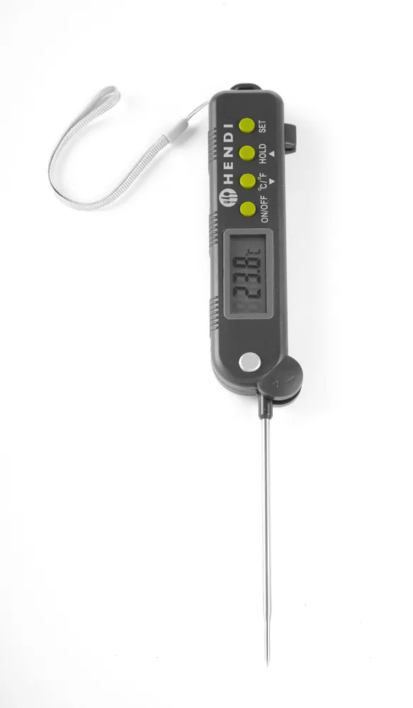 Vis Thermometer with foldable probe, HENDI, 160x40x(H)25mm, bilde 4