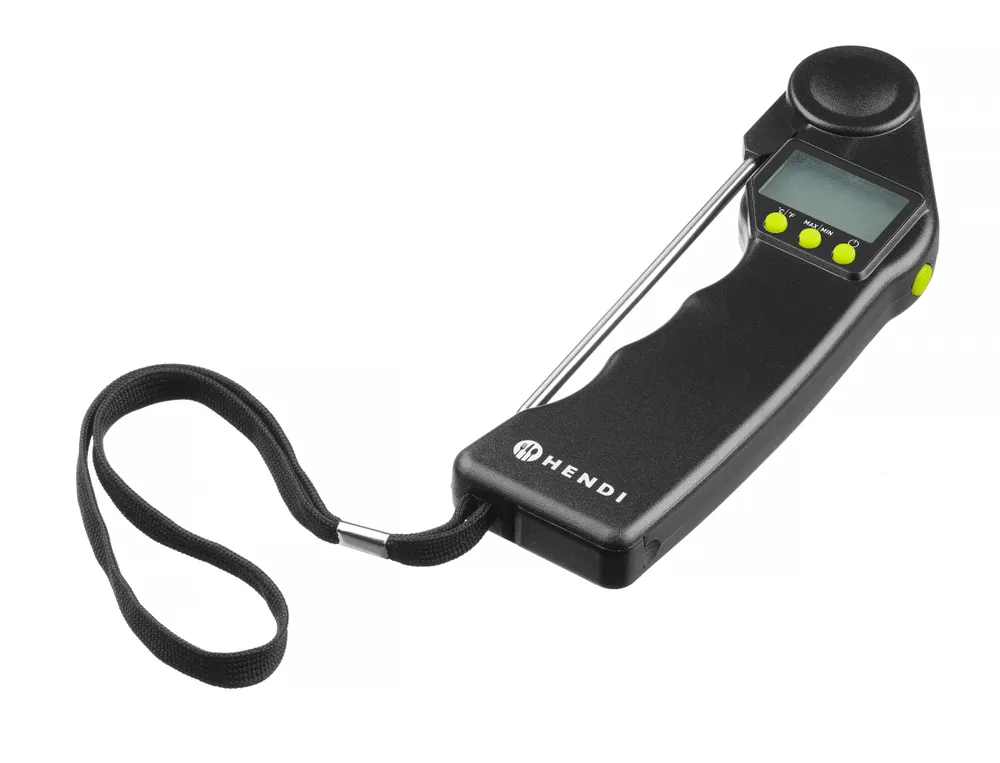 Vis Digital thermometer with foldable probe, HENDI, Black, 160x55x(H)20mm, bilde 4