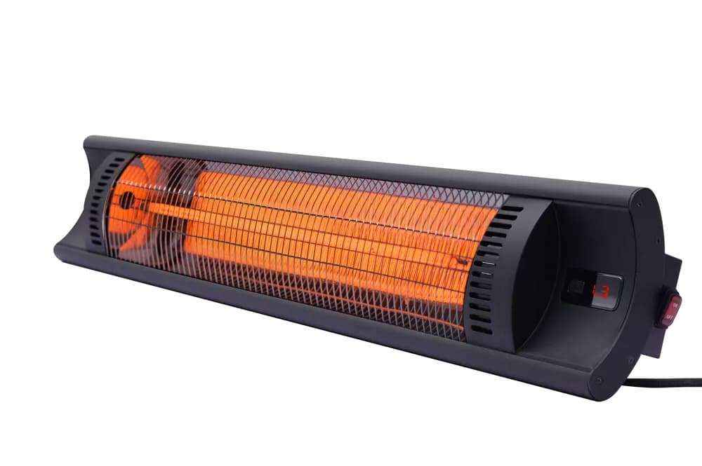 Vis Bola patio infrared radiant heater, HENDI, Black, 230V/2500W, 912x185x(H)174mm, bilde 2