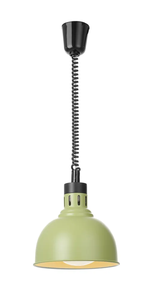 Vis Rise and fall heat lamp, dome-shaped, HENDI, Green, 230V/250W, ⌀250x(H)207mm, bilde 2