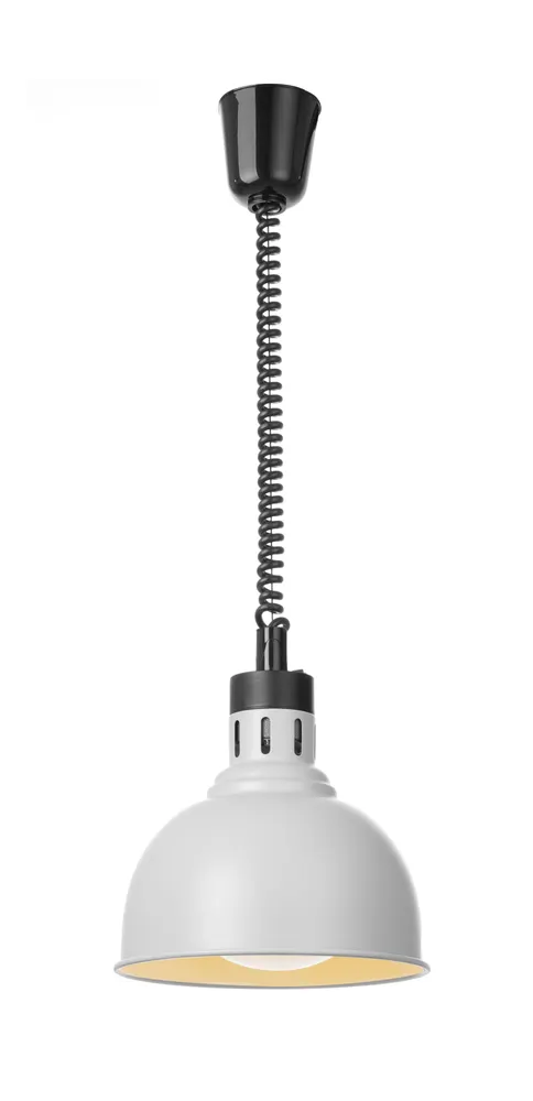 Vis Rise and fall heat lamp, dome-shaped, HENDI, White, 230V/250W, ⌀250x(H)207mm, bilde 2