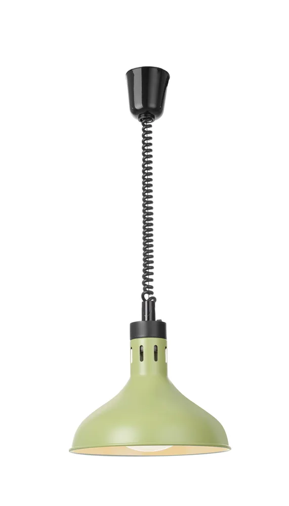 Vis Rise and fall heat lamp, bell-shaped, HENDI, Green, 230V/250W, ⌀295x(H)207mm, bilde 2