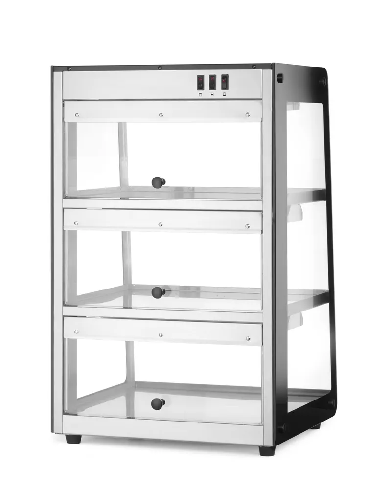 Vis Heated countertop display, HENDI, Black, 230V/500W, 472x447x(H)775mm, bilde 2