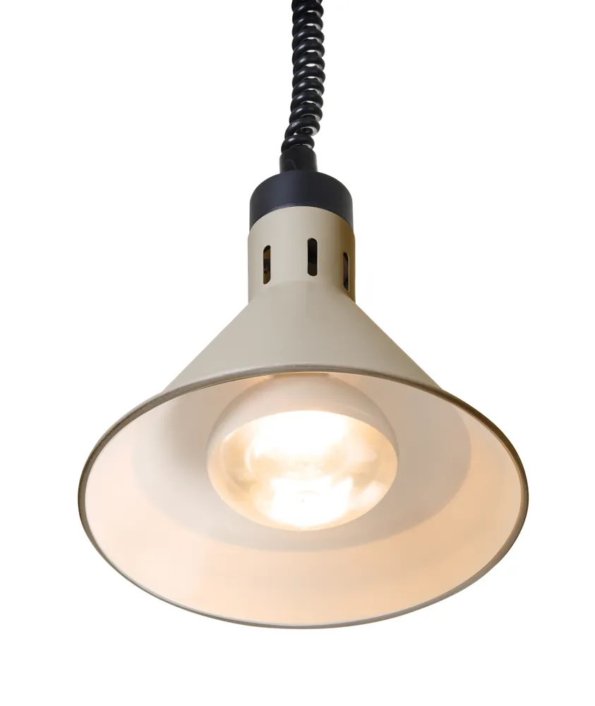 Vis Rise and fall heat lamp, conical, HENDI, Beige, 230V/375W, ⌀275x(H)250mm, bilde 5