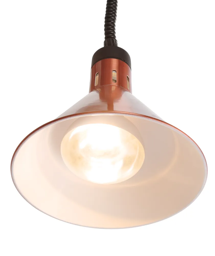 Vis Rise and fall heat lamp, conical, HENDI, Copper, 230V/375W, ⌀275x(H)250mm, bilde 4