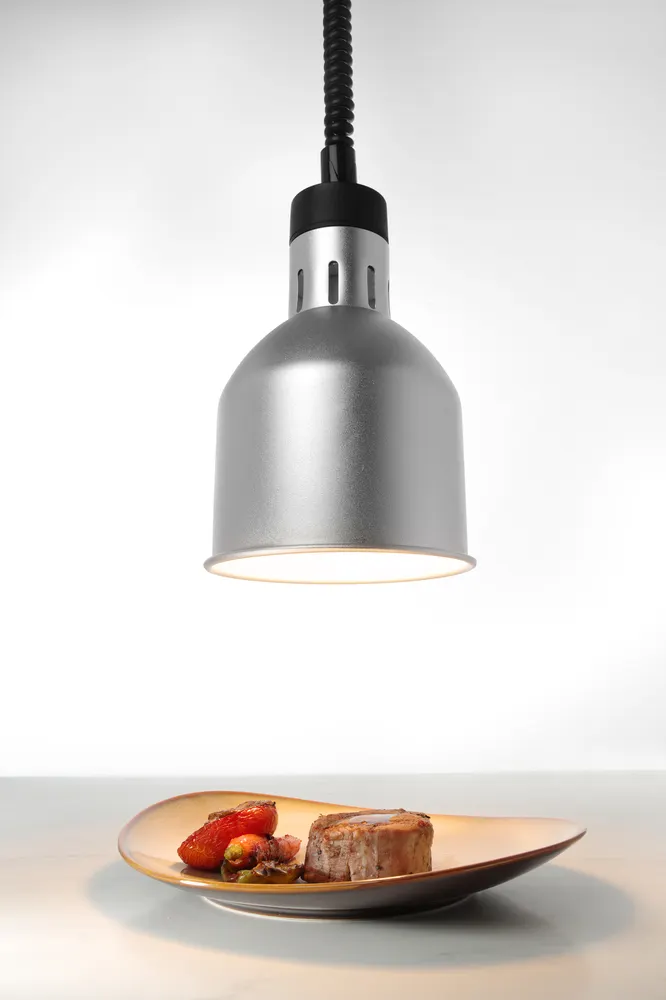 Vis Rise and fall heat lamp, cylindrical, HENDI, Silver, 230V/375W, ⌀175x(H)250mm, bilde 3