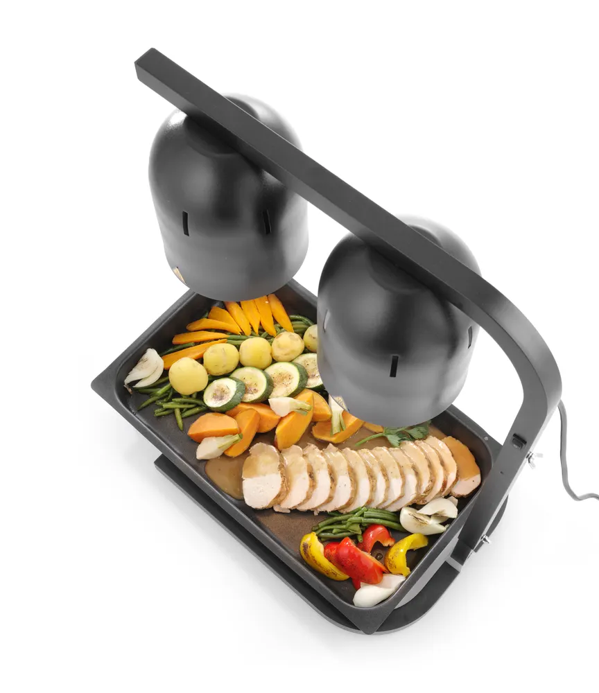 Vis Food warmer, infrared, HENDI, Silver, 230V/500W, 453x360x(H)790mm, bilde 4