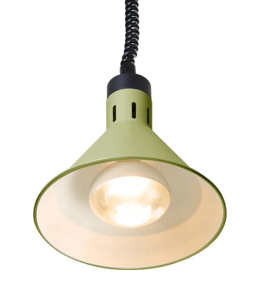 Vis Rise and fall heat lamp, conical, HENDI, Green, 230V/375W, ⌀275x(H)250mm, bilde 3