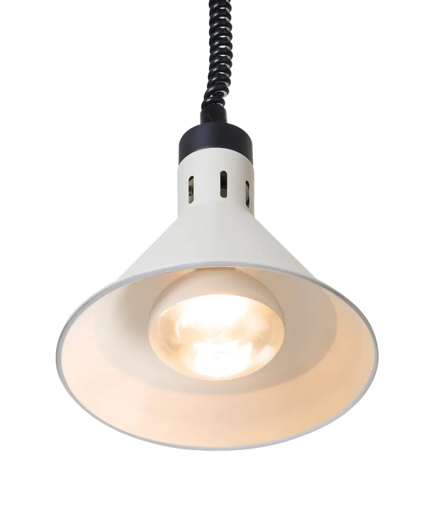 Vis Rise and fall heat lamp, conical, HENDI, White, 230V/375W, ⌀275x(H)250mm, bilde 4