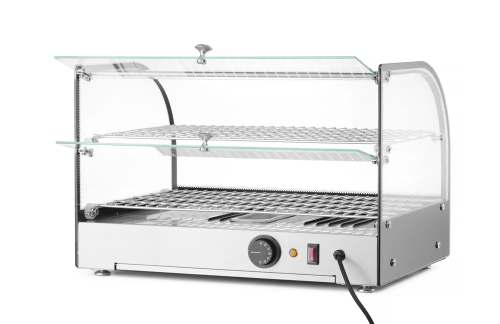 Vis Heated countertop display two levels, HENDI, double level, Black, 230V/800W, 554x376x(H)376mm, bilde 4