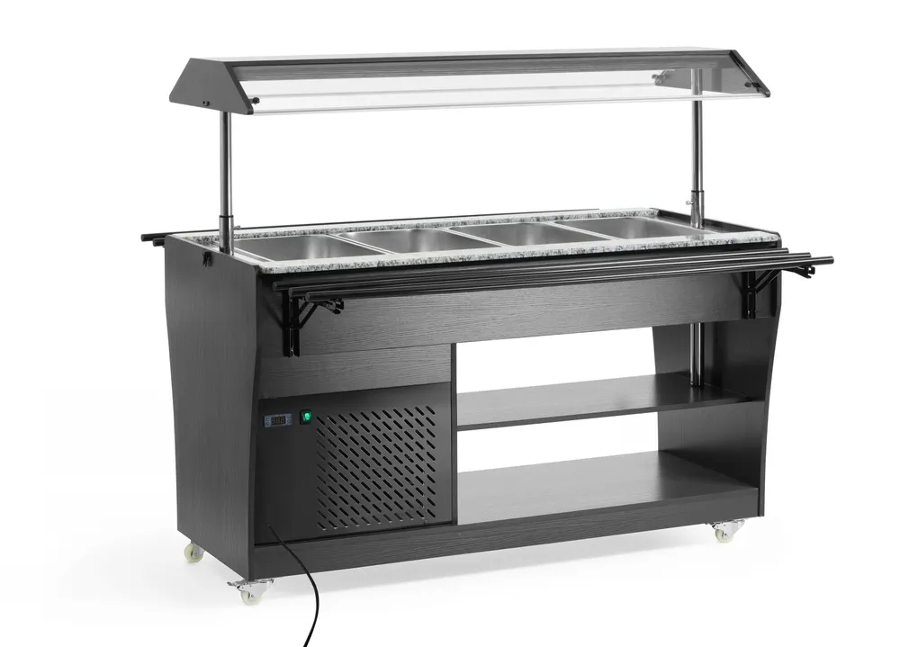 Vis Salad buffet, Arktic, GN 1/1, 1490L, 230V/170W, 765x1490x(H)1370mm, bilde 2