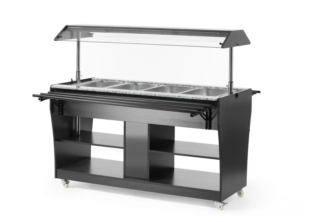Vis Heated buffet, HENDI, GN 1/1, 1490L, 765x1490x(H)1370mm, bilde 4
