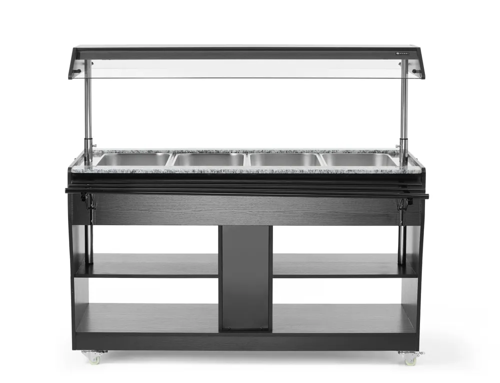 Vis Heated buffet, HENDI, GN 1/1, 1490L, 765x1490x(H)1370mm, bilde 2