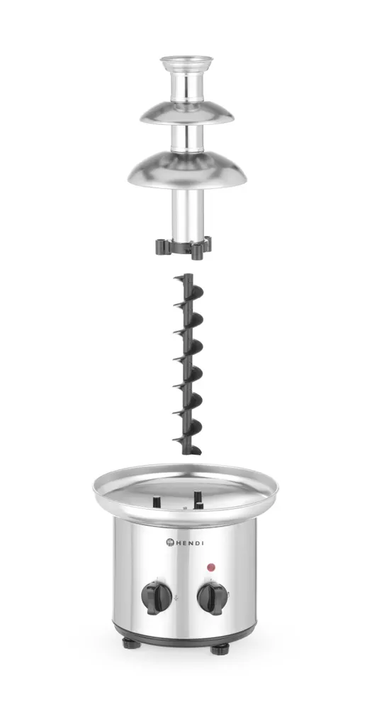 Vis Chocolate fountain 3 tiers, HENDI, 230V/46W, ⌀215x(H)375mm, bilde 4
