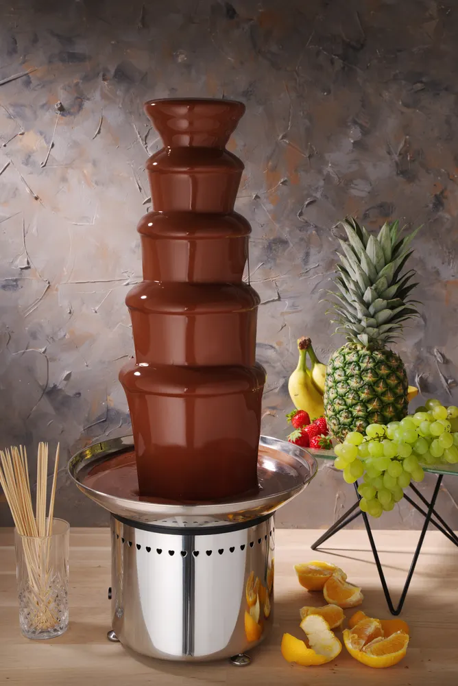 Vis Chocolate fountain 5 tiers, HENDI, 230V/265W, ⌀332x(H)709mm, bilde 5