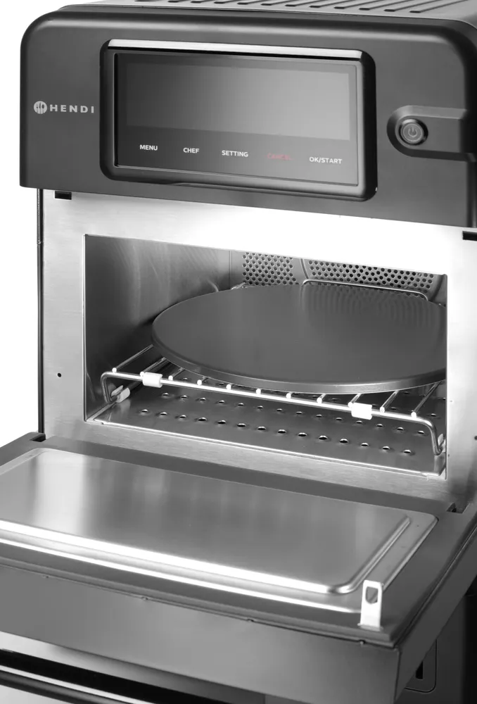 Vis High-speed oven CombiTurbo, HENDI, 18L, Black, 230V/3000W, 402x735x(H)608mm, bilde 2