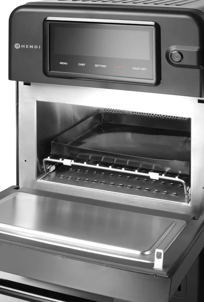 Vis High-speed oven CombiTurbo, HENDI, 18L, Black, 230V/3000W, 402x735x(H)608mm, bilde 3
