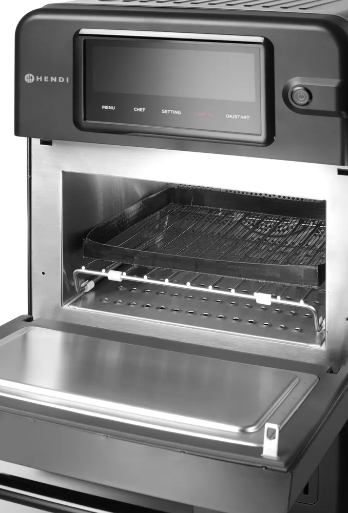 Vis High-speed oven CombiTurbo, HENDI, 18L, Black, 230V/3000W, 402x735x(H)608mm, bilde 4
