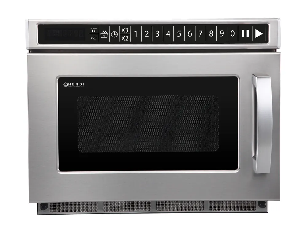 Microwave programmable, with USB port 1800W, HENDI, 230V/3000W, 560x419x(H)336mm
