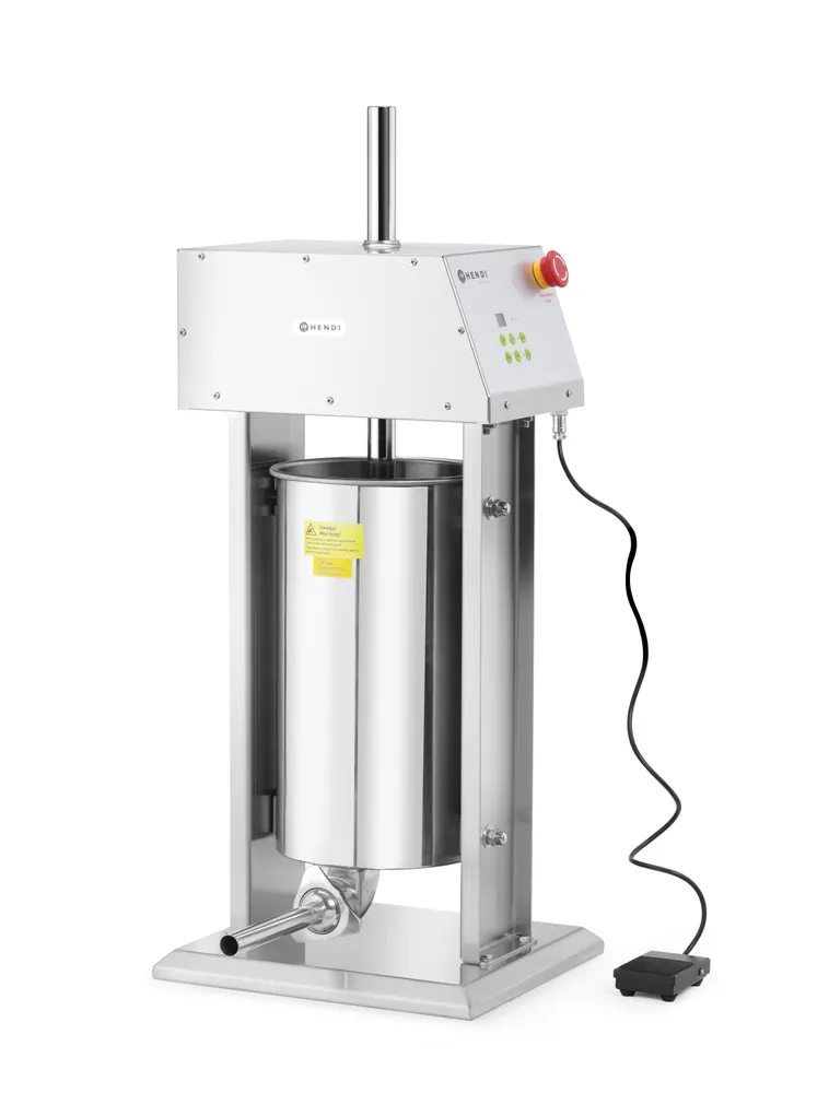 Vis Sausage filling machine, electric, HENDI, 15L, 230V/60W, 450x350x(H)750mm, bilde 2