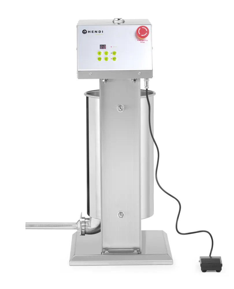 Sausage filling machine, electric, HENDI, 15L, 230V/60W, 450x350x(H)750mm