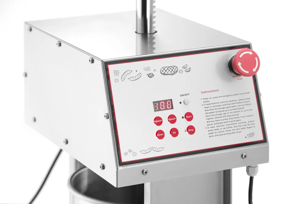Vis Sausage filling machine, electric, HENDI, 15L, 230V/60W, 450x350x(H)750mm, bilde 7