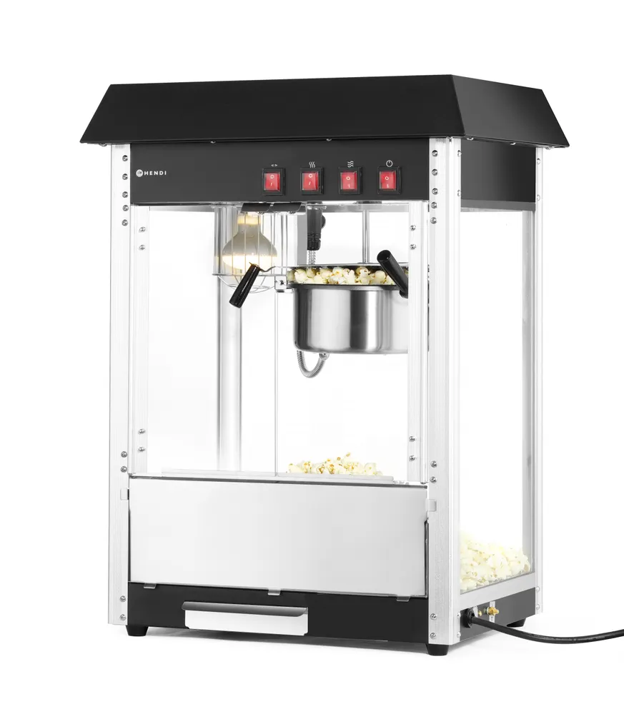 Vis Popcorn machine, HENDI, Black, 230V/1155W, 560x420x(H)760mm, bilde 2