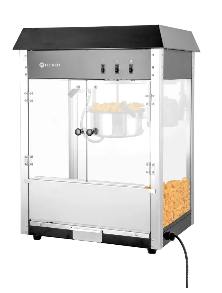 Vis Popcorn machine, HENDI, Black, 230V/1155W, 560x420x(H)760mm, bilde 5