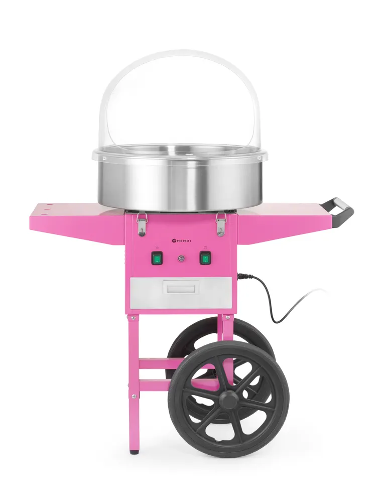 Vis Cotton candy machine, HENDI, Pastel pink, 230V/1130W, 948x520x(H)914mm, bilde 5