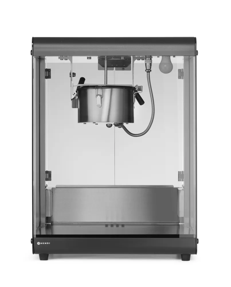 Popcorn machine, HENDI, 80L, Black, 230V/1155W, 560x445x(H)775mm