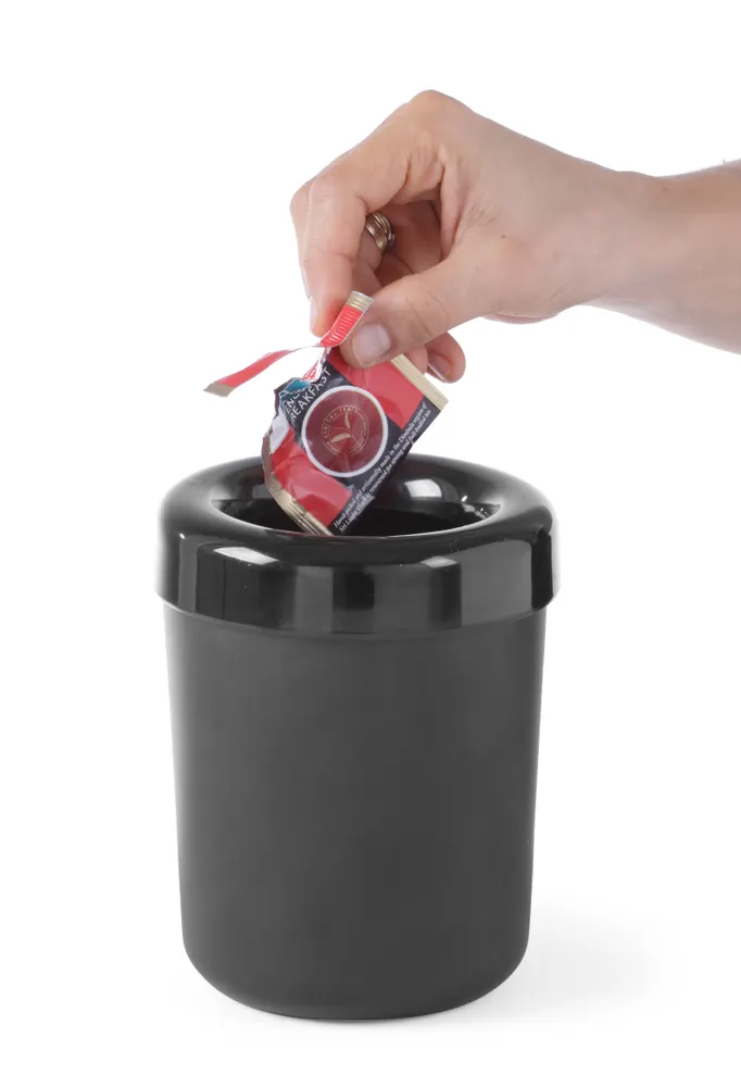 Vis Tabletop litter bin or cutlery holder, HENDI, Black, ⌀130x(H)160mm, bilde 5