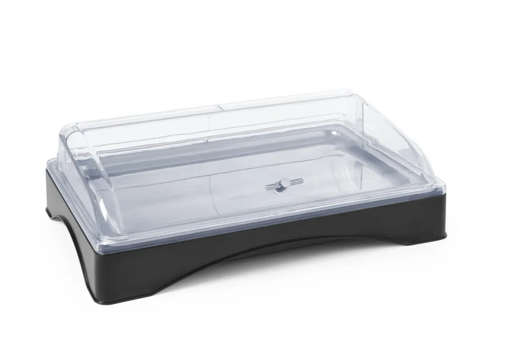 Cooled display with cover - Gastronorm 1/1, HENDI, set, 555x357x(H)175mm