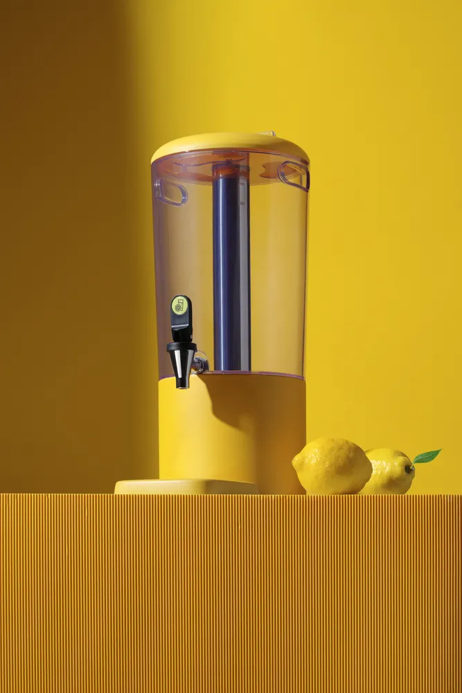 Vis Juicer UNIQ, HENDI, designed by Robert Bronwasser, 8L, Yellow, 318x216x(H)532mm, bilde 5