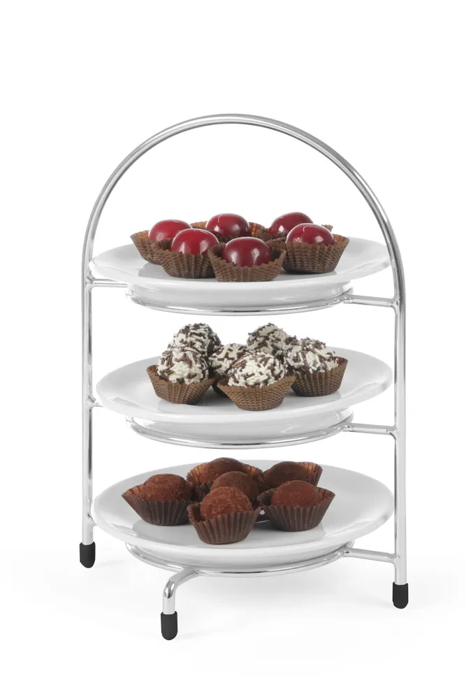Vis Serving stand for plates, HENDI, plates max. Ø 275 mm, 290x290x(H)440mm, bilde 2