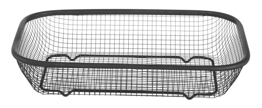 Serving basket black, HENDI, 295x220x(H)60mm