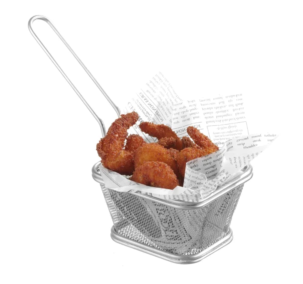 Vis Deep frying basket miniatures stackable, HENDI, 105x90x(H)60mm, bilde 3